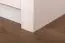 dressoir / commode Segnas 04, kleur: wit grenen / eiken bruin - 88 x 130 x 43 cm (h x b x d)