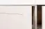 dressoir / commode Segnas 01, kleur: wit grenen / eiken bruin - 88 x 130 x 43 cm (h x b x d)