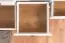 dressoir / commode Segnas 05, kleur: wit grenen / eiken bruin - 68 x 130 x 43 cm (h x b x d)