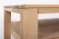 Houten Nature 15 salontafel massief geolied beuken kernhout - Afmetingen: 105 x 65 x 47 cm (B x D x H)