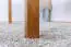 Tafel massief grenen kleur: eiken rustiek Junco 226A (vierhoekig) - 50 x 80 cm (L x D)