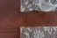 Tafel massief grenen kleur: walnoten Junco 228A (vierhoekig) - 100 x 70 cm (B x D)
