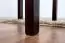 Stoel massief grenen walnootkleurig Junco 248 - Afmetingen: 90 x 36,50 x 38 cm (H x B x D)
