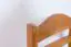 Stoel massief grenen kleur: elzenhout Junco 245 - Afmetingen: 100 x 44.50 x 43.50 cm (H x B x D)