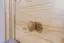 dressoir / ladekast massief grenen, natuur Junco 176 - Afmetingen: 100 x 90 x 59 cm (H x B x D)