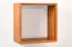 wandrek / hangplank / kubus massief grenen, kleur eiken Junco 291A - 40 x 40 x 20 cm (H x B x D)