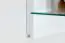 wandschap / hangplank Patamea 04, kleur: wit hoogglans - 34 x 140 x 21 cm (h x b x d)