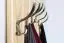 Kapstok / garderobe massief grenen, natuur Junco 340 - Afmetingen 150 x 70 x 33 cm (H x B x D)