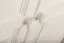 kledingkast massief grenen, wit gelakt Junco 04 - Afmetingen 195 x 135 x 59 cm