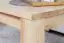 Salontafel massief grenen, natuur Junco 485 - Afmetingen: 60 x 60 x 50 cm (B x D x H)