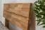 Futonbed / massief houten bed Wooden Nature 01 eikenhout geolied - ligvlak 140 x 200 cm (b x l) 