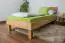 Futonbed / massief houten bed Wooden Nature 02 geolied beukenkernhout - ligvlak 90 x 200 cm (b x l) 