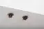 kledingkast massief grenen, wit gelakt Junco 15A - Afmetingen 195 x 65 x 59 cm