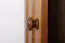 Ladekast /dressoir massief grenen massief , kleur eikenhout kleuren rustiek Junco 176 - Afmetingen: 100 x 90 x 60 cm (H x B x D)
