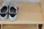 Schoenenrek massief grenen natuur Junco 57D - Afmetingen 86 x 50 x 30 cm