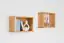 wandrek / hangplank massief grenen kleur: elzenhout Junco 335 - 30 x 40 x 24 cm (H x B x D)