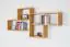 wandrek / hangplank massief grenen, Junco 282 - Afmetingen: 76 x 166 x 20 cm (H x B x D)
