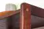 rek / open kast massief grenen massief hout kleur: walnoten Junco 57D - 86 x 50 x 30 cm (h x b x d)