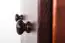 dressoir / ladekast massief grenen kleur: walnoten Junco 141 - Afmetingen: 123 x 60 x 42 cm (H x B x D)