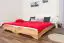 Eenpersoonsbed / stapelbaar bed Wooden Nature 423, beukenkernhout natuur geolied - 90 x 200 cm (B x L)