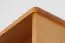 open kast massief grenen kleur elzenhout Junco 50A - 195 x 100 x 40 cm (h x b x d)