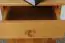 Nachtkastje massief grenen, kleur elzenhout Junco 130 - Afmetingen: 54 x 42 x 35 cm (H x B x D)