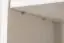 Boekenkast massief grenen, wit gelakt B005 - Afmetingen 190 x 40 x 42 cm (H x B x D)