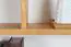 wandrek / hangplank massief grenen kleur: elzenhout Junco 280 - afmetingen 86 x 183 x 20 cm