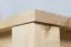 Salontafel massief grenen, natuur Junco 484 - Afmetingen 90 x 60 x 50 cm (B x D x H)
