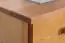 dressoir / ladekast massief grenen kleur: elzenhout Junco 134 - Afmetingen: 117 x 80 x 42 cm (h x b x d)