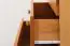 dressoir / ladekast massief grenen kleur: elzenhout Junco 134 - Afmetingen: 117 x 80 x 42 cm (h x b x d)