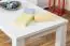 Salontafel massief grenen, wit gelakt Junco 483 - Afmetingen 50 x 120 x 60 cm