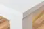 Salontafel massief grenen, wit gelakt Junco 483 - Afmetingen 50 x 120 x 60 cm
