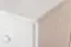 Ladekast /dressoir / nachtkastje massief grenen massief hout wit gelakt Junco 152 - afmetingen 55 x 80 x 42 cm