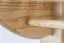 garderobe / kapstok  massief grenen, natuur Junco 347 - Afmetingen: 100 x 70 x 31,5 cm (H x B x D)