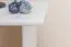 TV-onderkast massief grenen wit gelakt Junco 206 - afmetingen 60 x 60 x 45 cm