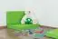 Zitkussenset van 2 voor kinderbed / stapelbed / functioneel bed Tim - kleur: groen