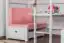 Zitkussenset van 2 voor kinderbed / stapelbed / functioneel bed Tim - kleur: roze