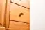 ladekast / dressoir massief grenen kleur: elzenhout Junco 159 - afmetingen 123 x 80 x 42 cm