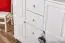 dressoir / ladekast massief grenen, wit Junco 164 - Afmetingen: 100 x 121 x 41 cm (H x B x D)