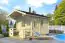 Buiten sauna / saunahuis Landfriedstein 02 incl. vloer - 70 mm blokhut profielplanken, grondoppervlakte: 10,2 m², zadeldak