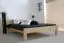 Futonbed / , vol hout, bed massief grenen volhout A1, incl. lattenbodem - afmetingen 160 x 200 cm