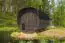 Sauna vat / buiten sauna Schlafkogel 09 - afmetingen: 240 x 400 x 248 (B x D x H), grondoppervlakte: 9,6 m²