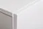 Hangelement Fardalen 01, kleur: wit - Afmetingen: 180 x 30 x 30 cm (H x B x D), met vier vakken