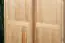 Kledingkast massief grenenhout natuur 014 - Afmetingen 190 x 90 x 60 cm (H x B x D)