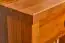 Nachtkastje massief grenen, kleur eiken Junco 127 - Afmetingen: 43 x 40 x 35 cm (h x b x d)