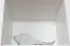 open kast / boekenkast Milo 12, kleur: wit, massief grenen, - afmetingen: 187 x 50 x 42 cm (h x b x d)