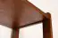 rek / open kast massief grenen kleur: walnoten Junco 54D - 200 x 50 x 30 cm (h x b x d)