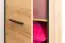 Kast Altels 06, kleur: Riviera eiken / donkerbruin - 185 x 48 x 40 cm (h x b x d)