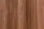 Vitrine Patamea 01, kleur: kleur walnotenhout / crème hoogglans - afmetingen: 185 x 65 x 40 cm (h x b x d)